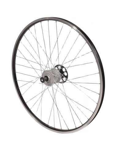 Koło 28 cali przód z piastą shimano obręcz czarna