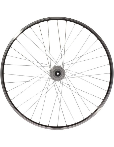 Koło 28 cali przód z piastą shimano obręcz czarna