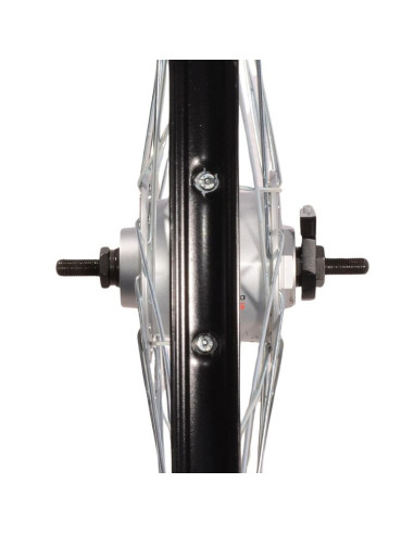 Koło 28 cali przód z piastą shimano obręcz czarna