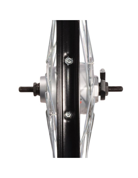 Koło 28 cali przód z piastą shimano obręcz czarna