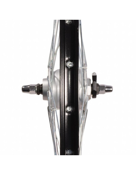 Koło 28 cali przód z piastą shimano obręcz czarna