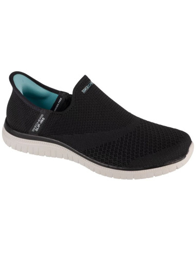 Skechers slip-ins: virtue - sleek 104425-bkw czarne 36