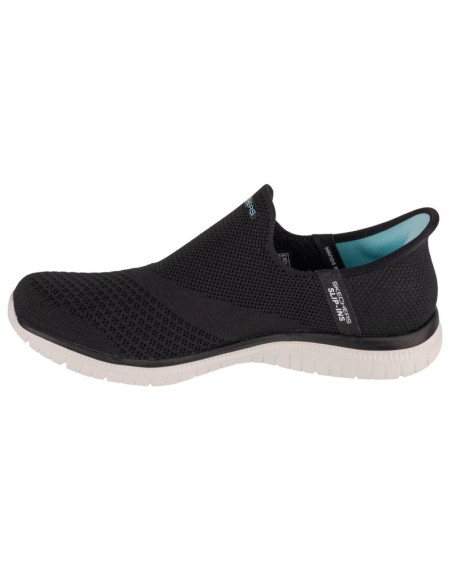 Skechers slip-ins: virtue - sleek 104425-bkw czarne 36