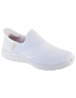 Skechers slip-ins: virtue - sleek 104425-wht białe 36