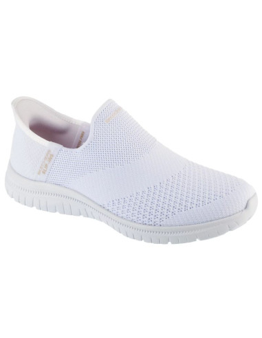 Skechers slip-ins: virtue - sleek 104425-wht białe 36