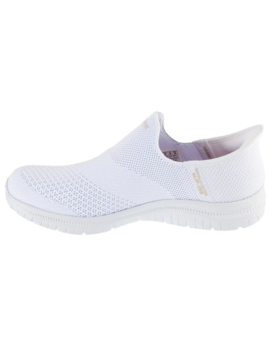 Skechers slip-ins: virtue - sleek 104425-wht białe 36