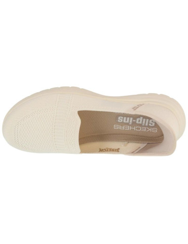 Skechers slip-ins on the go flex - camellia 138181-ofwt białe 36