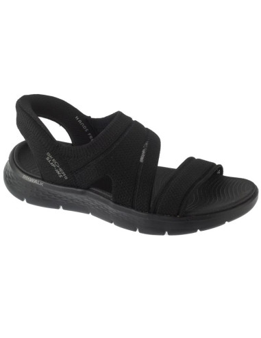 Skechers slip-ins: go walk flex sandal - enticing 141482-bbk czarne 36