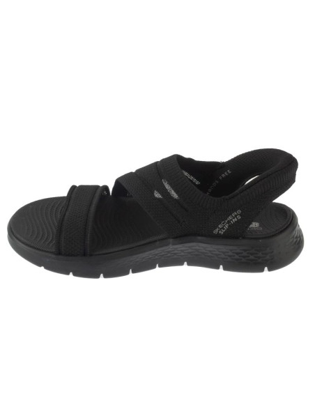 Skechers slip-ins: go walk flex sandal - enticing 141482-bbk czarne 36