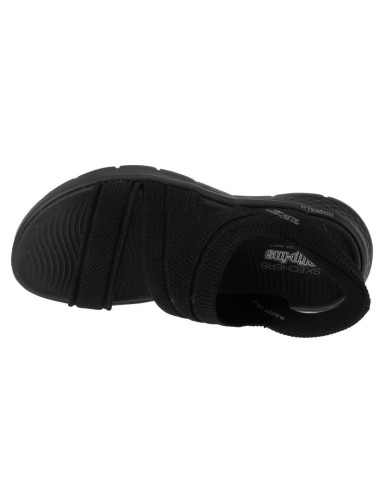 Skechers slip-ins: go walk flex sandal - enticing 141482-bbk czarne 36