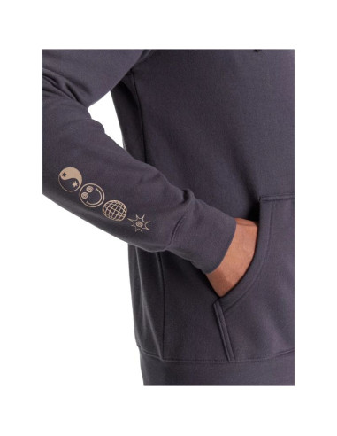 Quiksilver zip hoodie eqyft05133-ksh0 granatowe l