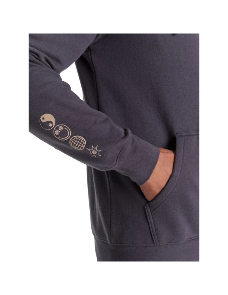 Quiksilver zip hoodie eqyft05133-ksh0 granatowe l