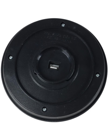 Parasol ogrodowy z oświetleniem led 300cm granatowy