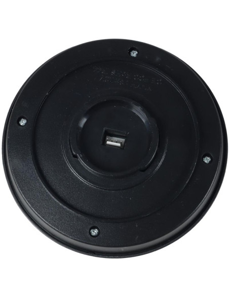 Parasol ogrodowy z oświetleniem led 300cm granatowy