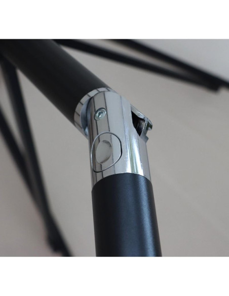 Parasol ogrodowy z oświetleniem led 300cm coccora