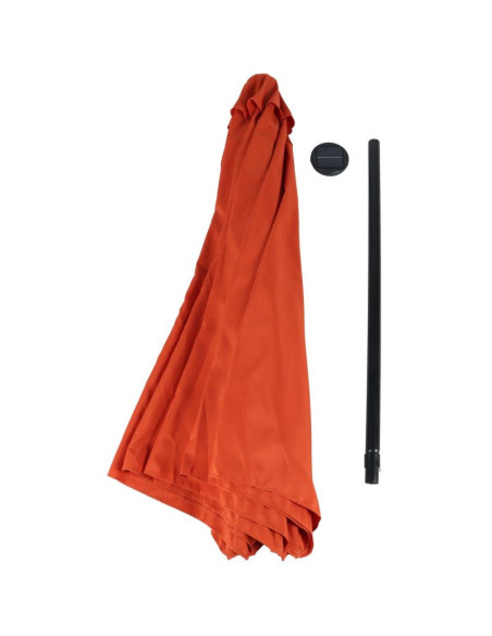 Parasol ogrodowy z oświetleniem led 300cm coccora