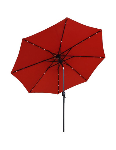 Parasol ogrodowy z oświetleniem led 300cm coccora