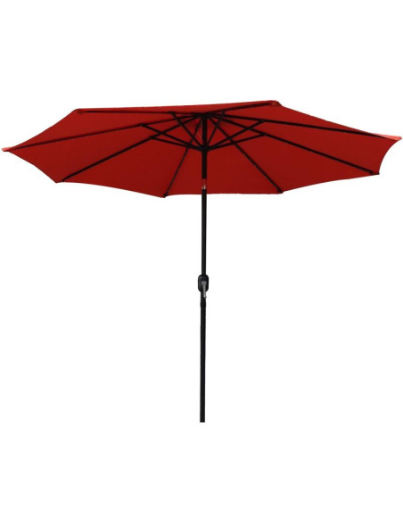 Parasol ogrodowy z oświetleniem led 300cm coccora