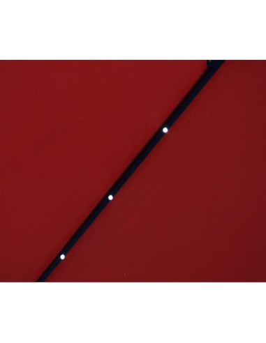 Parasol ogrodowy z oświetleniem led 300cm coccora
