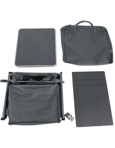 Szafa turystyczna składana z 3 półkami 60x51x98cm enero camp