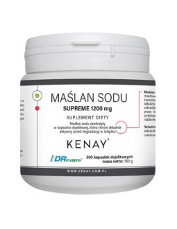 Maślan Sodu Supreme 1200 Mg (300 Kaps.)
