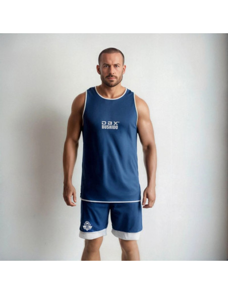 Dwustronny turniejowy strój bokserski dbx bushido