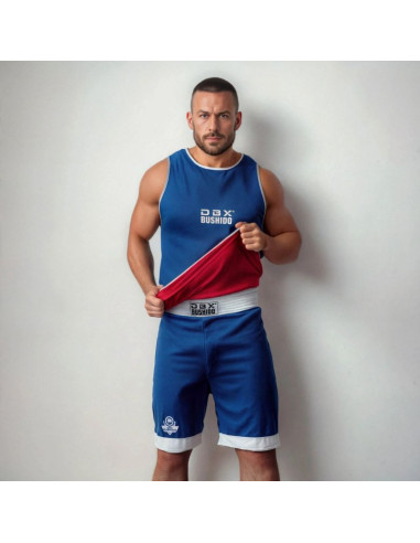 Dwustronny turniejowy strój bokserski dbx bushido