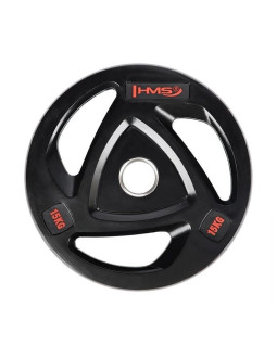 Talerz olimpijski ogumowany 15 kg hms tox15