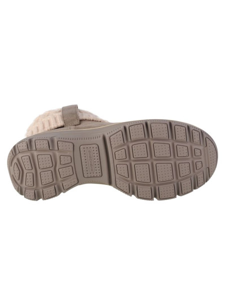 Skechers easy going - cozy weather 167401-tpe brązowe 36