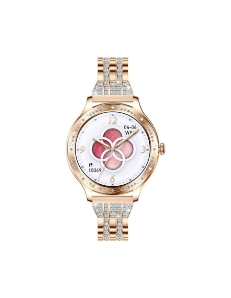 Smartwatch damski veltori vt350-1 bransoleta różowe złoto