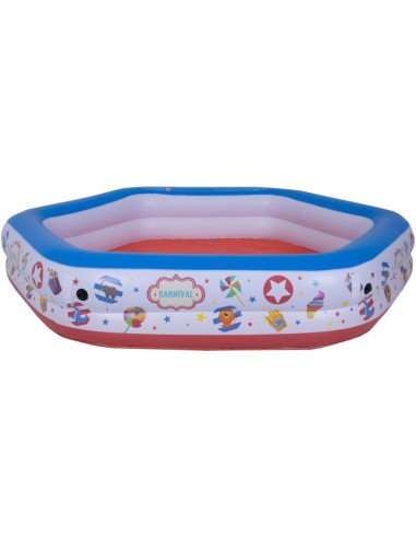 Basen dziecięcy cirkus z daszkiem 223x208x163cm 51124