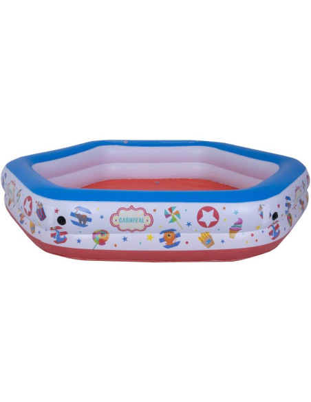 Basen dziecięcy cirkus z daszkiem 223x208x163cm 51124