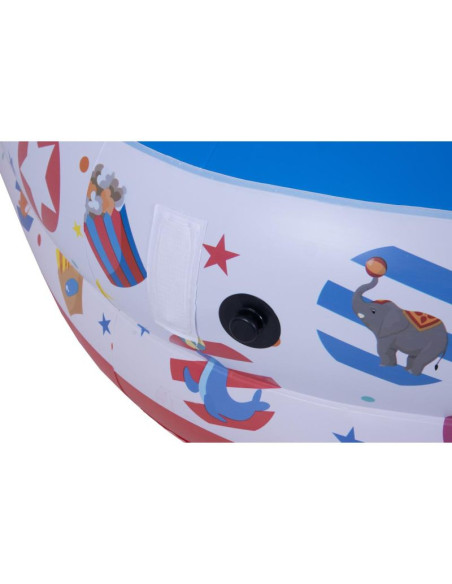Basen dziecięcy cirkus z daszkiem 223x208x163cm 51124