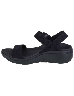 Skechers go walk arch fit sandal - polished 140264-bbk czarne 39 2