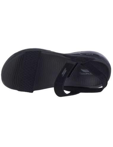 Skechers go walk arch fit sandal - polished 140264-bbk czarne 39