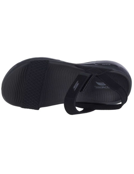 Skechers go walk arch fit sandal - polished 140264-bbk czarne 39