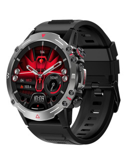 Smartwatch veltori vt110-1 czarny pasek silikonowy