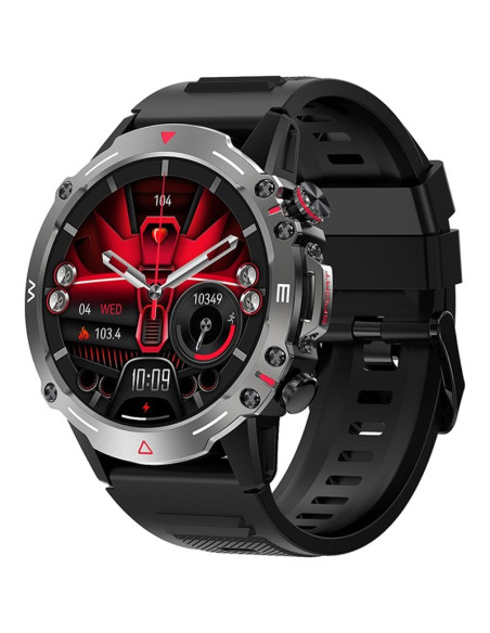 Smartwatch veltori vt110-1 czarny pasek silikonowy