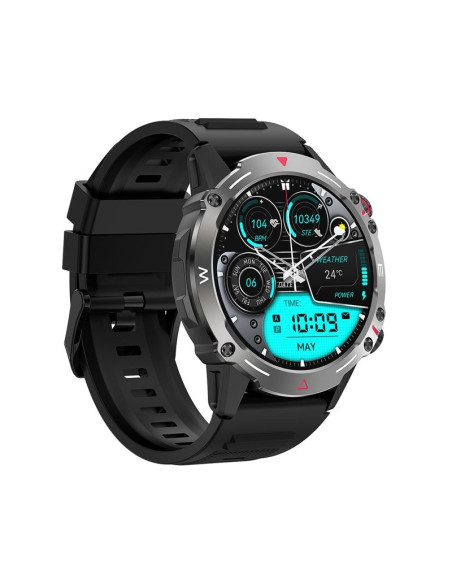 Smartwatch veltori vt110-1 czarny pasek silikonowy