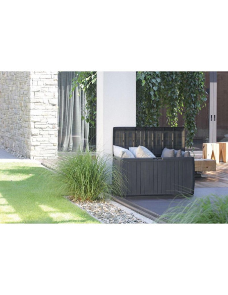 Skrzynia ogrodowa 290l boxe board antracyt