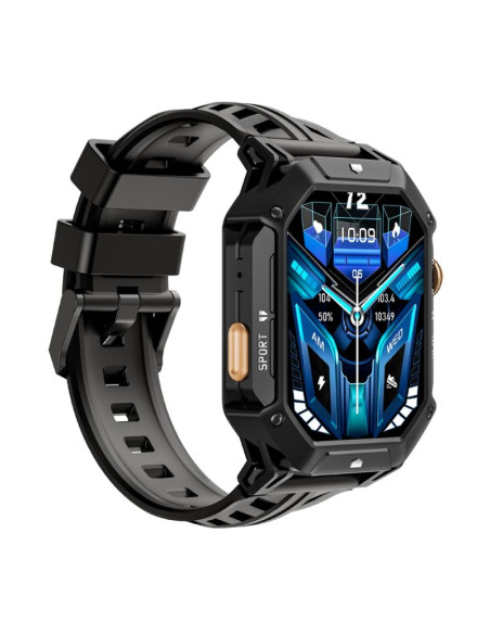 Smartwatch męski rubicon rncf24-1 black