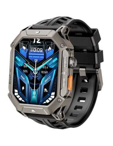 Smartwatch męski rubicon rncf24-2 grey