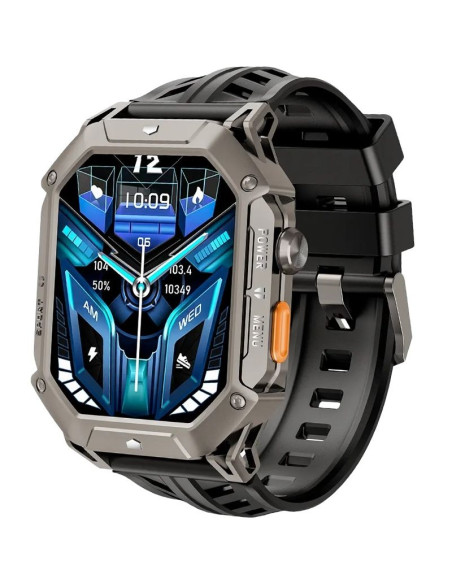 Smartwatch męski rubicon rncf24-2 grey