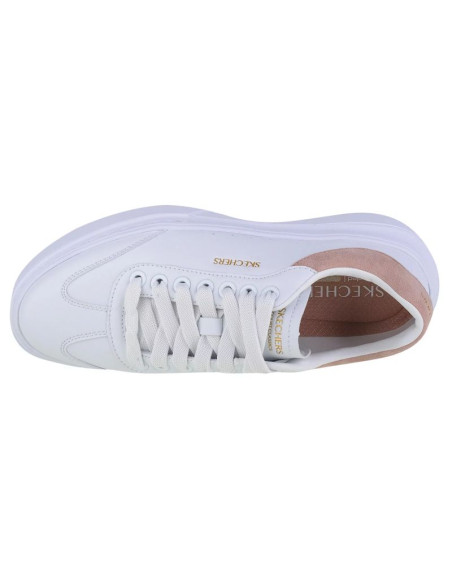 Skechers cordova classic – best behavior 185060-wpk białe 35,5
