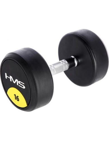 Hantla gumowana 16kg hms hg pro 16
