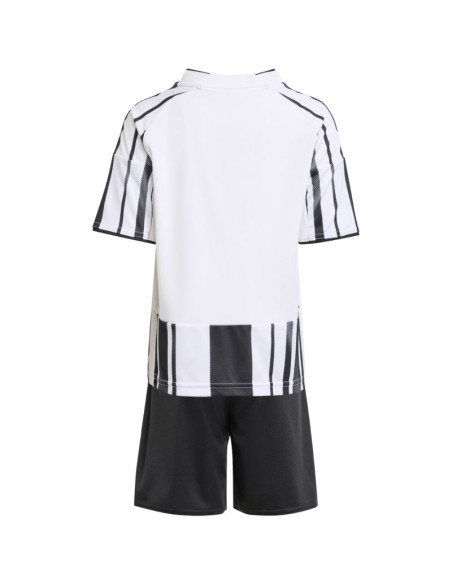 Komplet dla dzieci adidas juventus 25/26 home biało-czarny jn5220