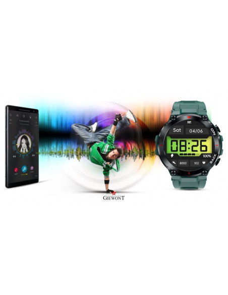 Smartwatch giewont pionier gps gw460-2 - sea green