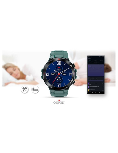 Smartwatch giewont pionier gps gw460-2 - sea green