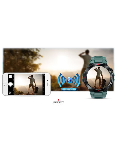 Smartwatch giewont pionier gps gw460-2 - sea green