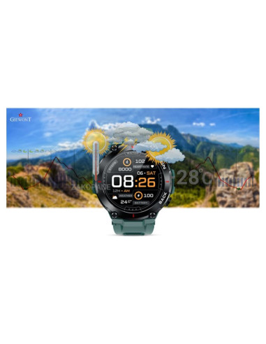 Smartwatch giewont pionier gps gw460-2 - sea green